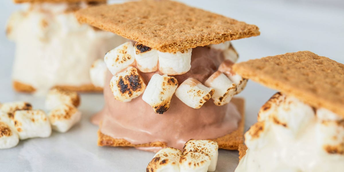 S'mores Ice Cream Sandwiches