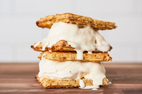 Waffle Ice Cream Sandwiches Recipe