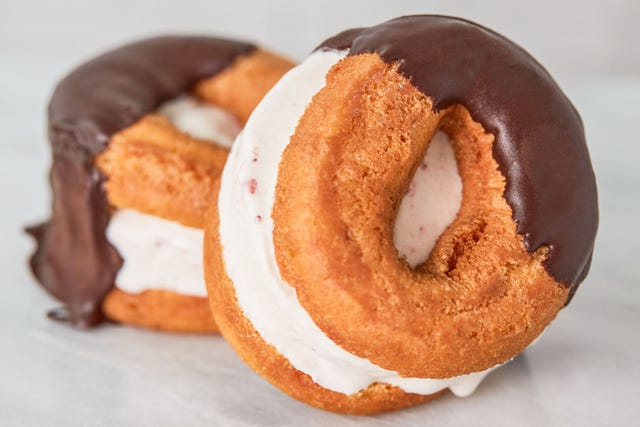 Donut Ice Cream Sandwiches Recipe