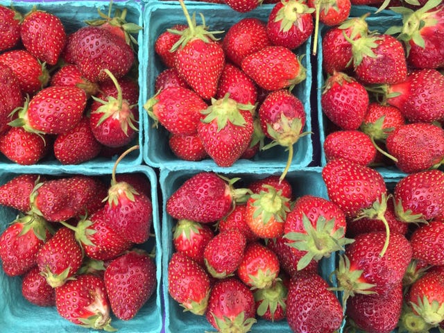 strawberries