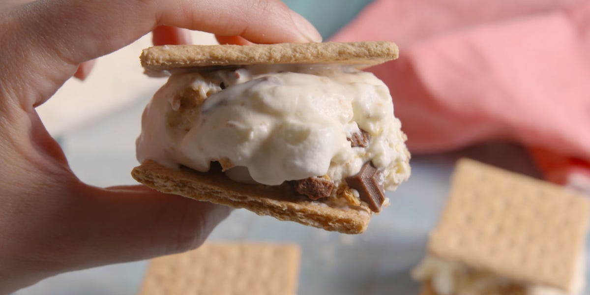 S'mores Ice Cream Sandwiches