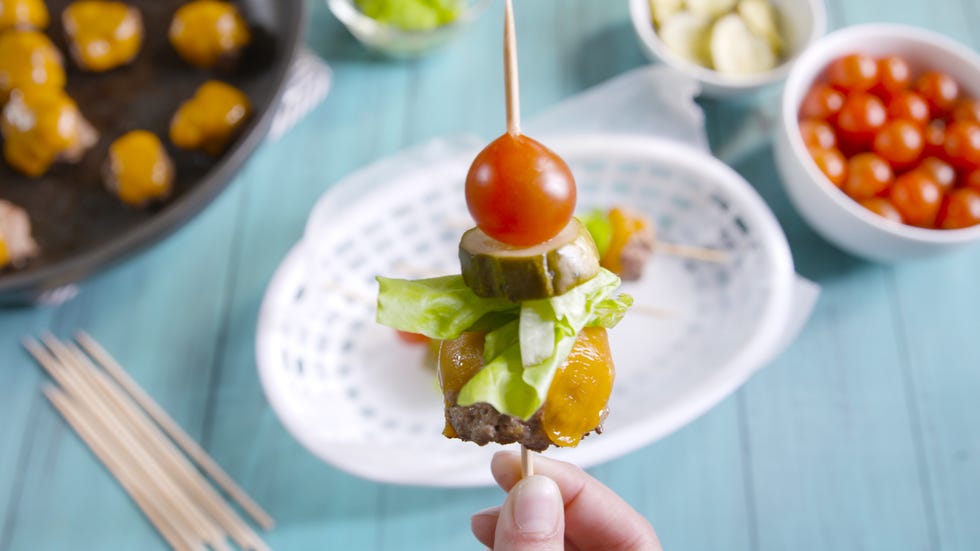 Bunless Burger Bites Single