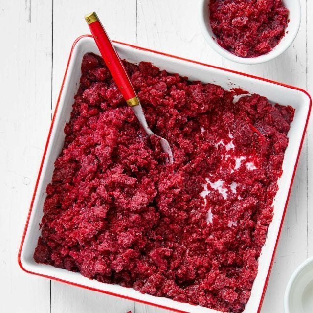 cherry granita cherry granita