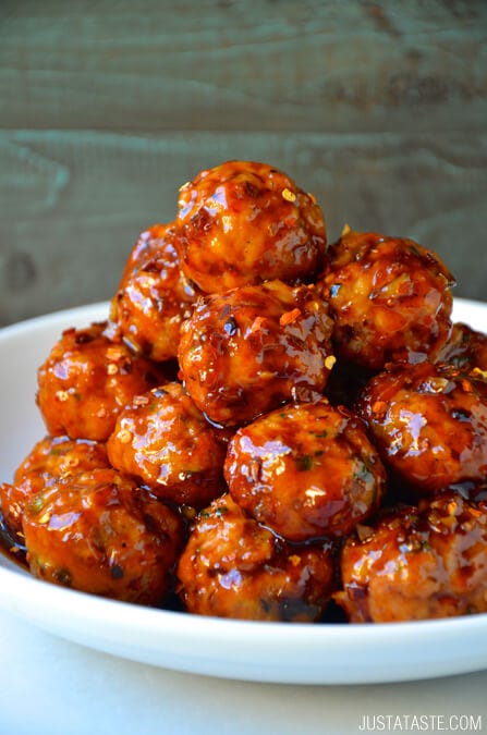 Dish, Food, Cuisine, Meatball, Ingredient, General tso's chicken, Sesame chicken, Fried food, Sweet and sour, Produce, 