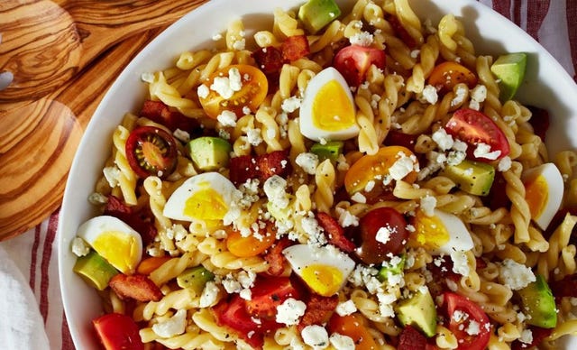 Cobb Pasta Salad Horizontal Cobb Pasta Salad Horizontal