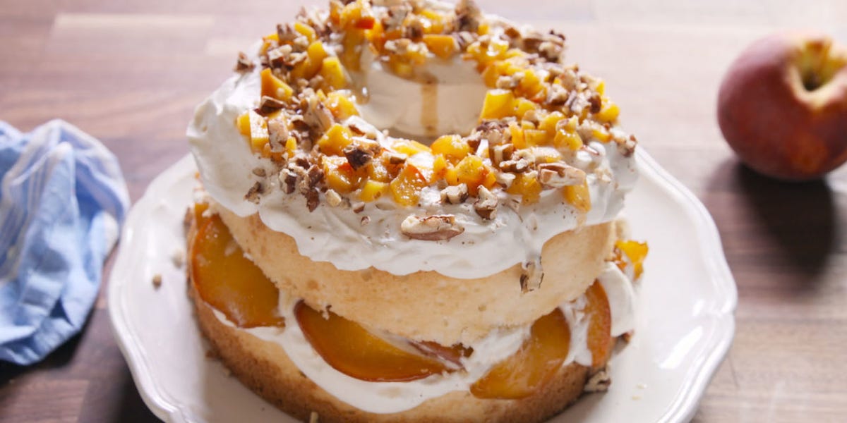 C H Sugar Recipe Peaches Cream Cake C H Sugar Recipe Peaches Cream Cake
