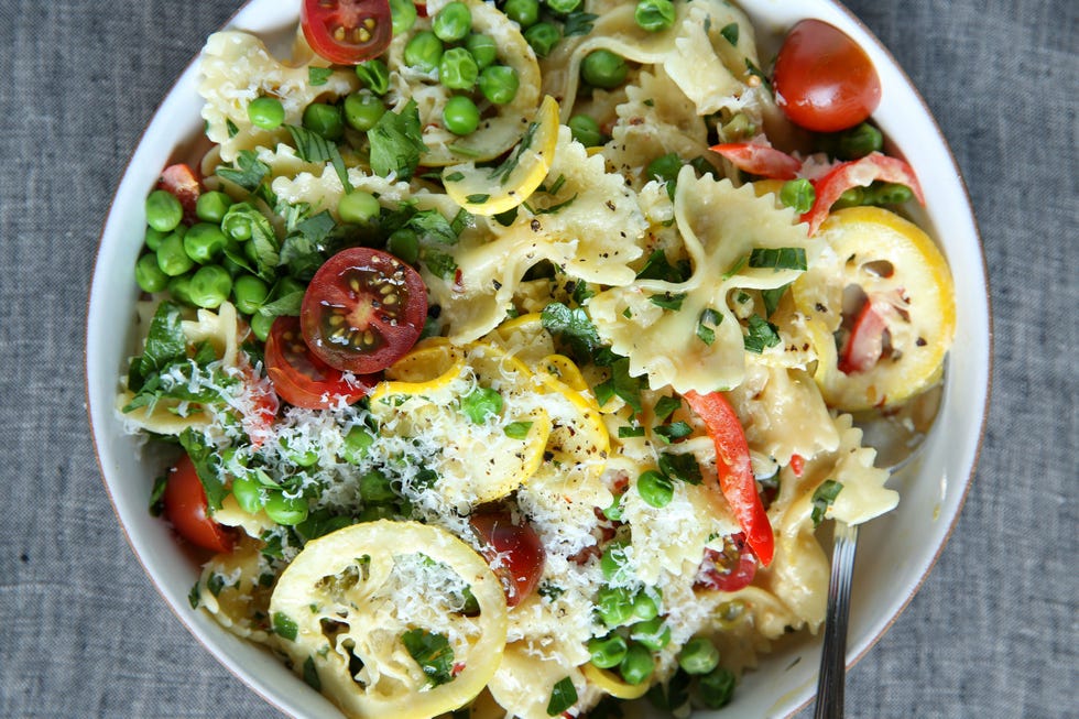 lemon primavera bowtie pasta recipe