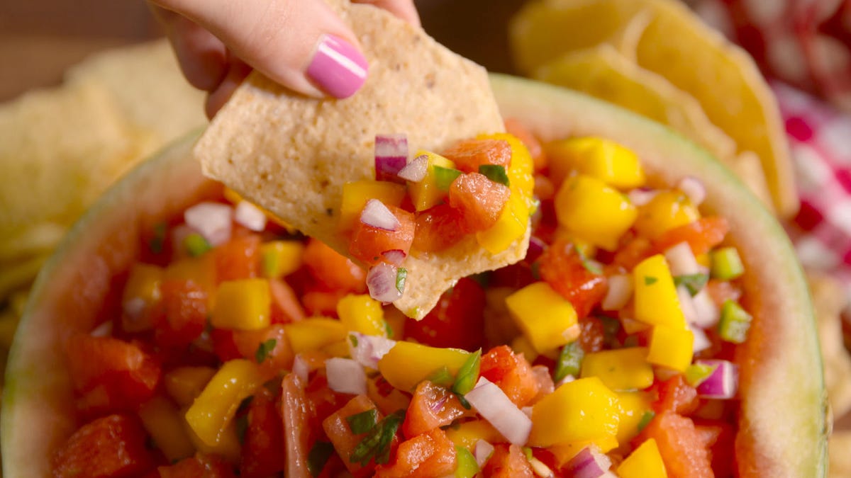 Video player poster image preview for Watermelon Salsa