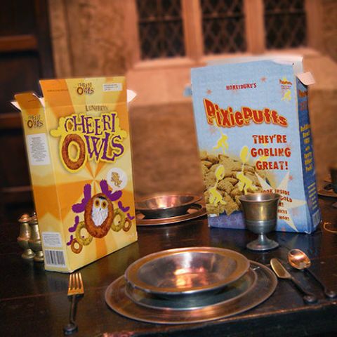 Harry Potter tour - breakfast at Hogwarts