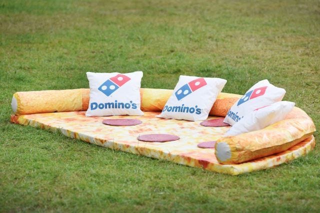 Domino's Pizza Sofa
