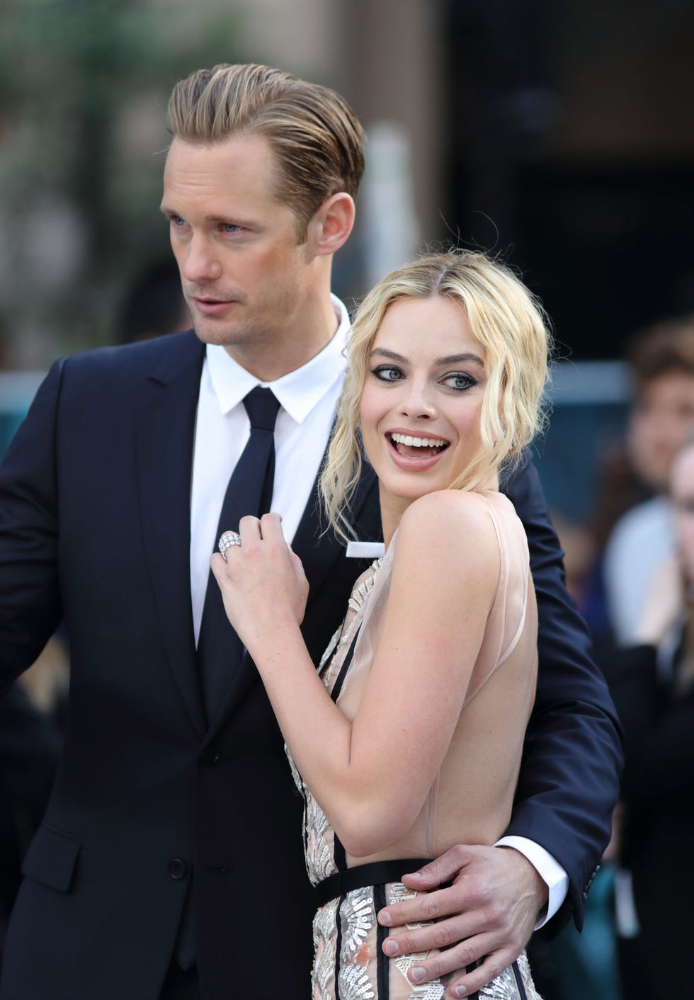 Margot Robbie and Alexander Skarsgard