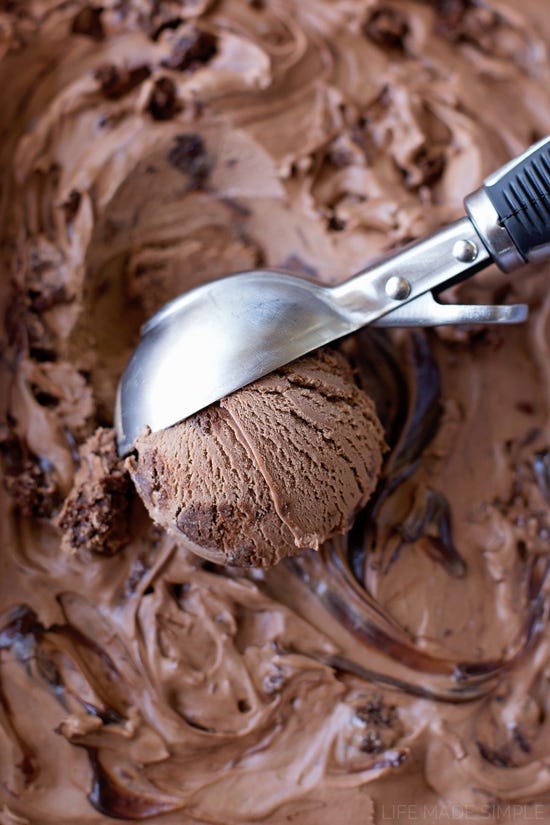 Food, Kitchen utensil, Chocolate, Spoon, Cutlery, Cuisine, Ingredient, Chocolate ice cream, Dairy, Dessert, 