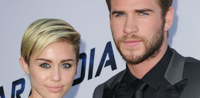 Miley Cyrus and Liam Hemsworth