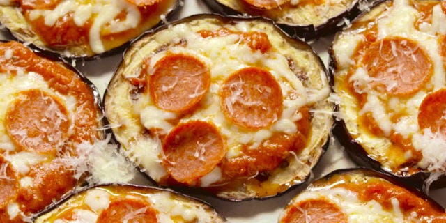 Eggplant Pizza Bites