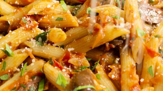 Video player poster image preview for Penne Puttanesca