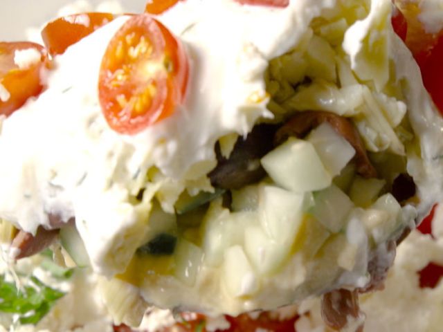 7 Layer Salad Recipe - The Anthony Kitchen