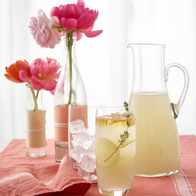 Sparkling Thyme Lemonade Recipe - WomansDay.com