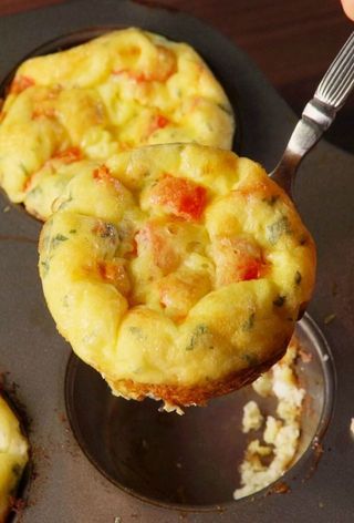 Muffin Tin Frittatas - Italian Baked Eggs