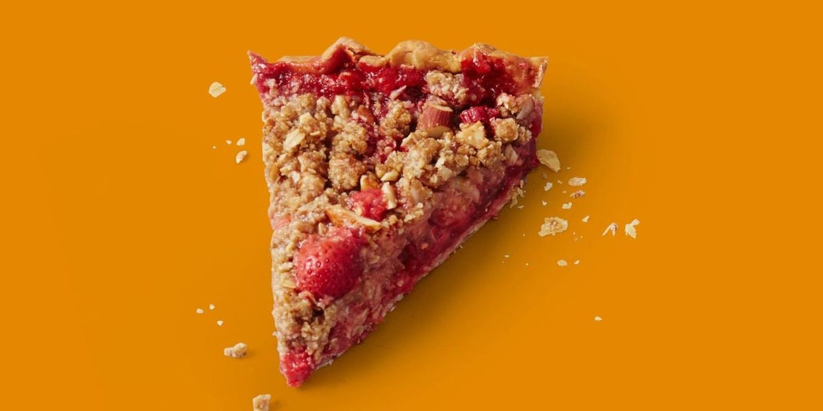 Red Berry Rhubarb Pie