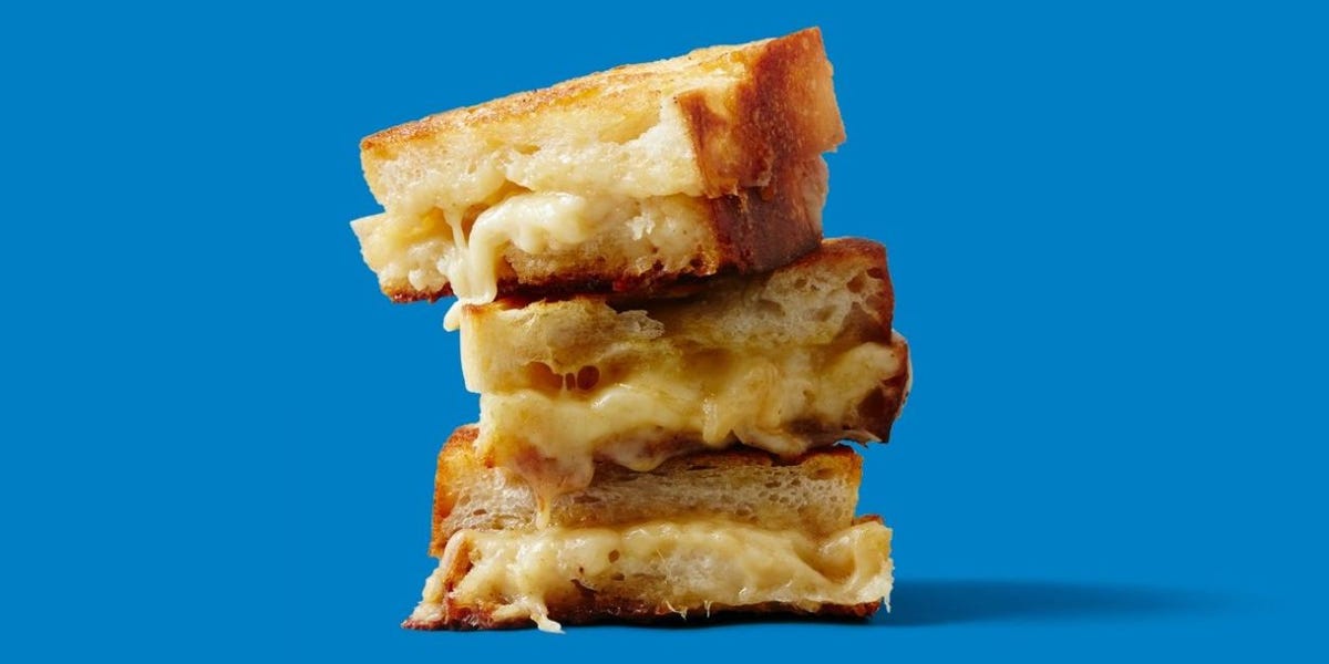 Inside Out French Onion Grilled Cheese