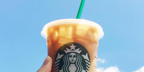 Starbucks Lid Hack