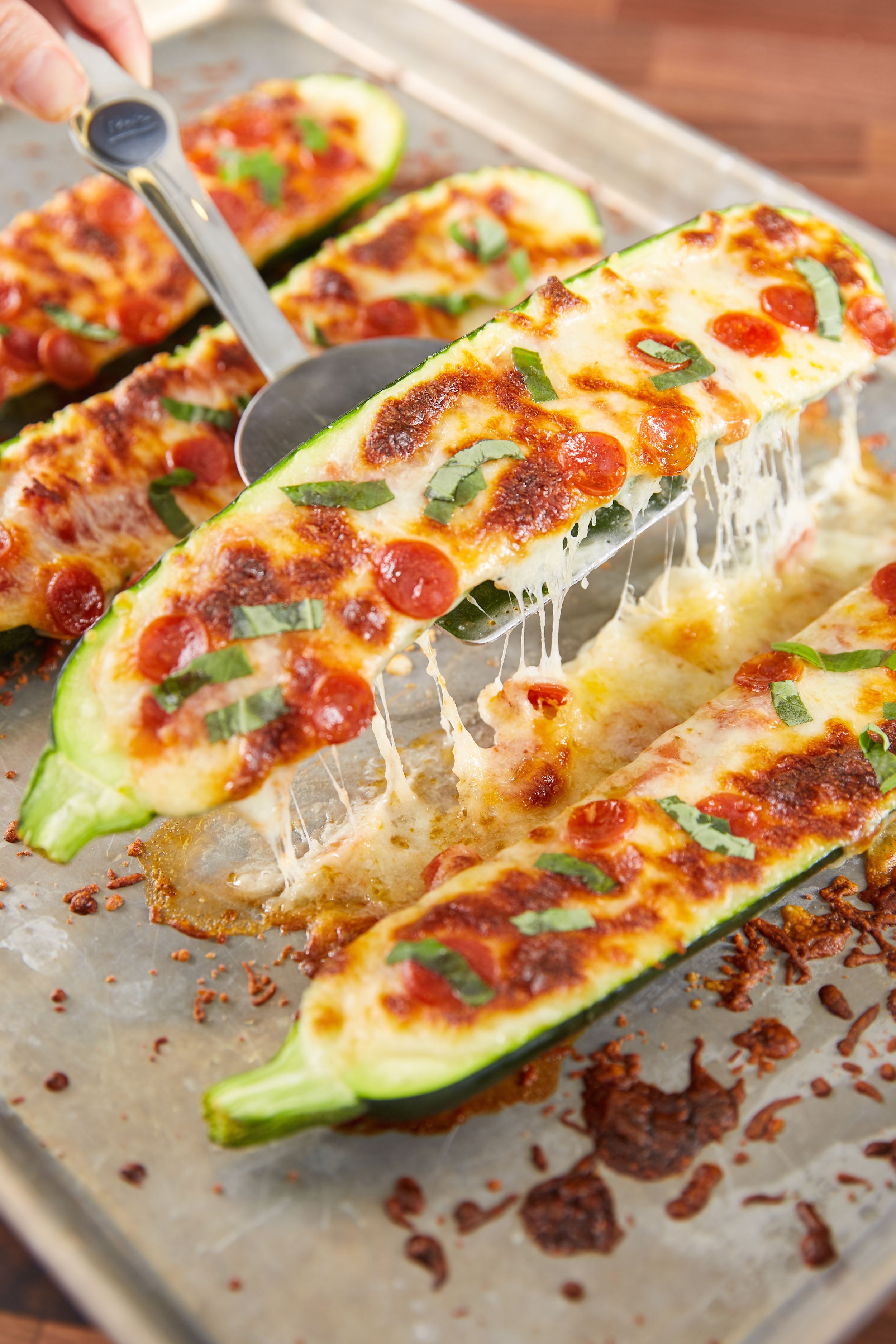 Best Pizza Zucchini Boats Recipe How To Make Pizza Zucchini Boats