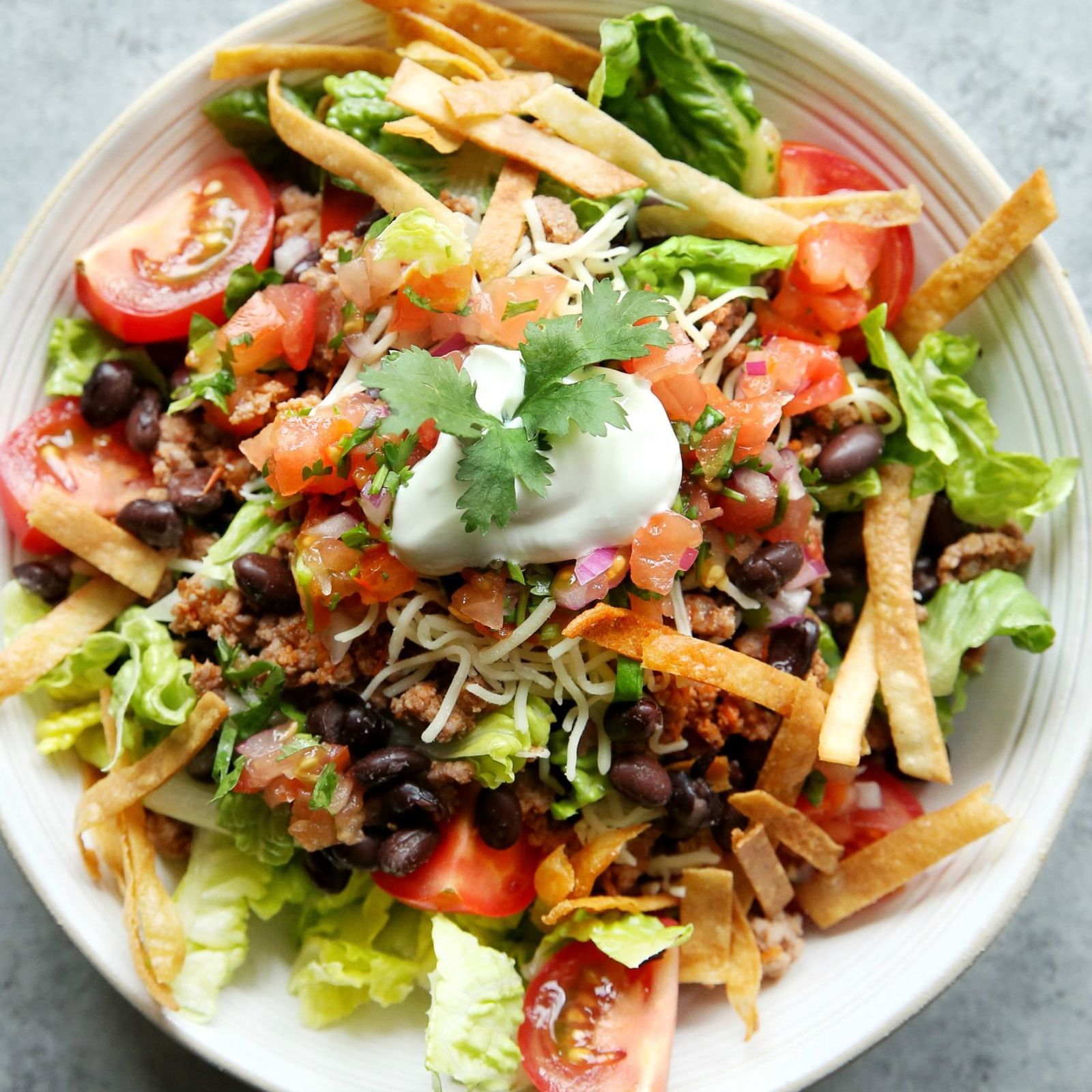 Beef Taco Salad Is Proof That Salads Can Be Fun 😋