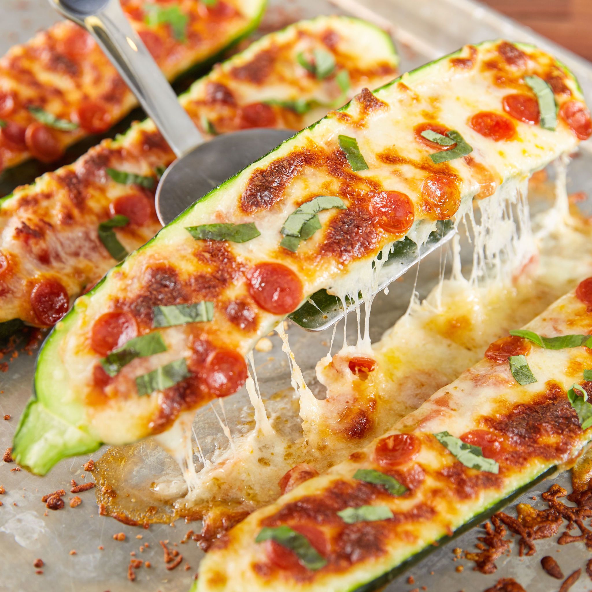 Pizza Zucchini Boats Could Put Dough Out Of Business