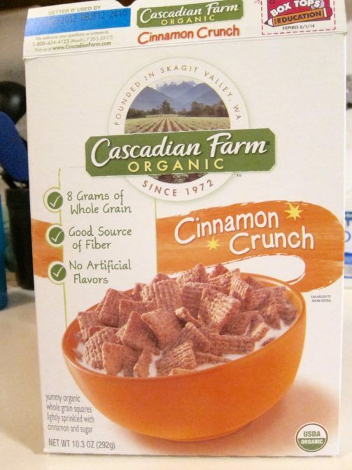 organic cinnamon toast crunch