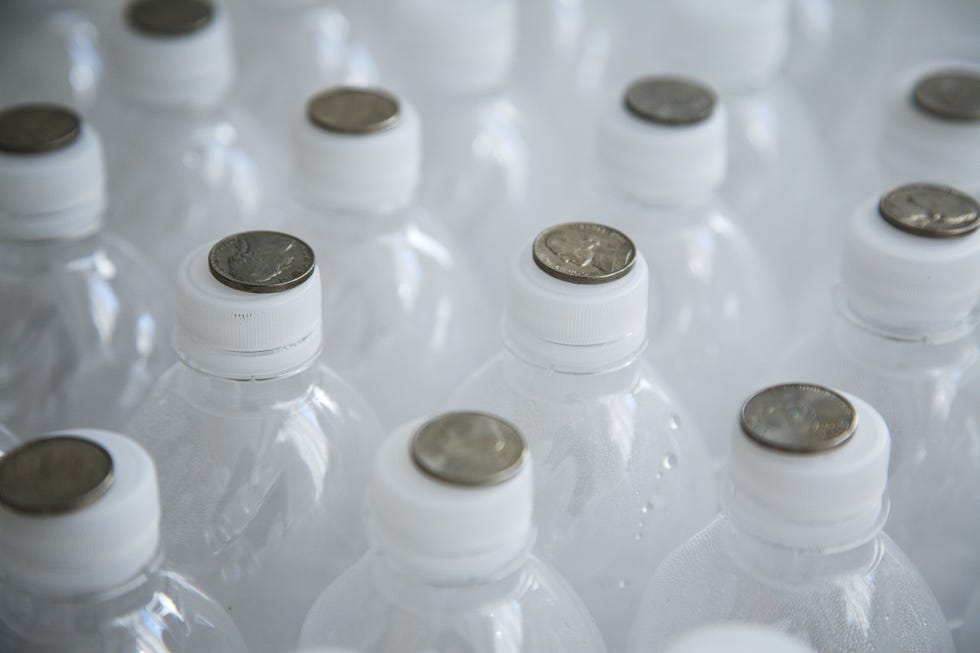 Bottle, Plastic bottle, Drinkware, Plastic, Collection, Transparent material, Cylinder, Chemical compound, 
