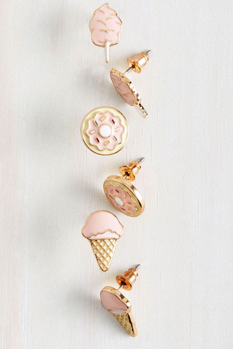 Mover and Sugar Earring Set