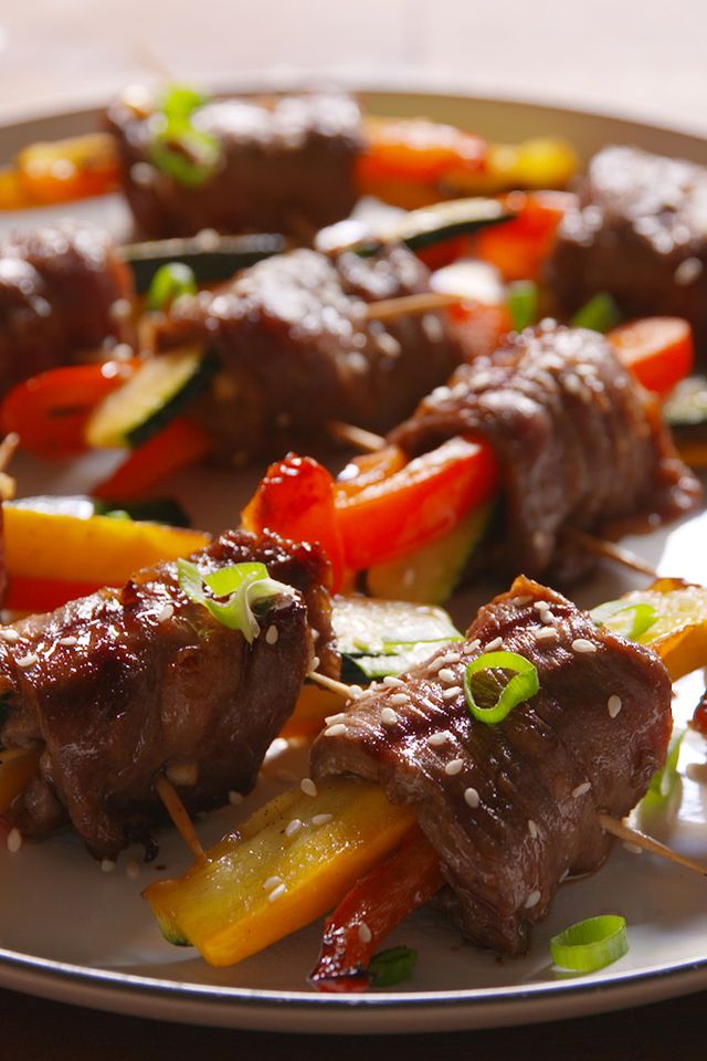 Best Asian Steak Roll-Ups Recipe - How to Make Asian Steak Roll-Ups ...