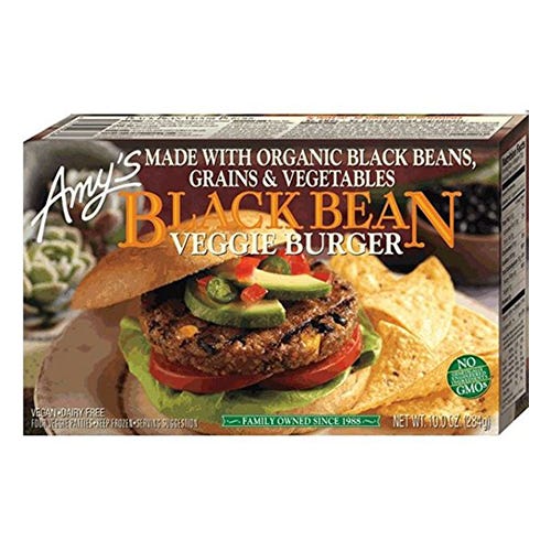 Amys Organic Black Bean Vegetable Burger