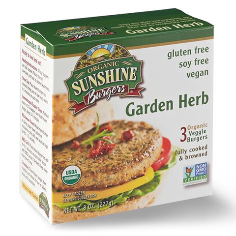 Sunshine Organic Garden Herb Veggie Burger