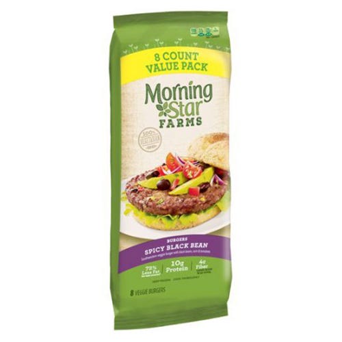 MorningStar Farms Spicy Black Bean Veggie Burger