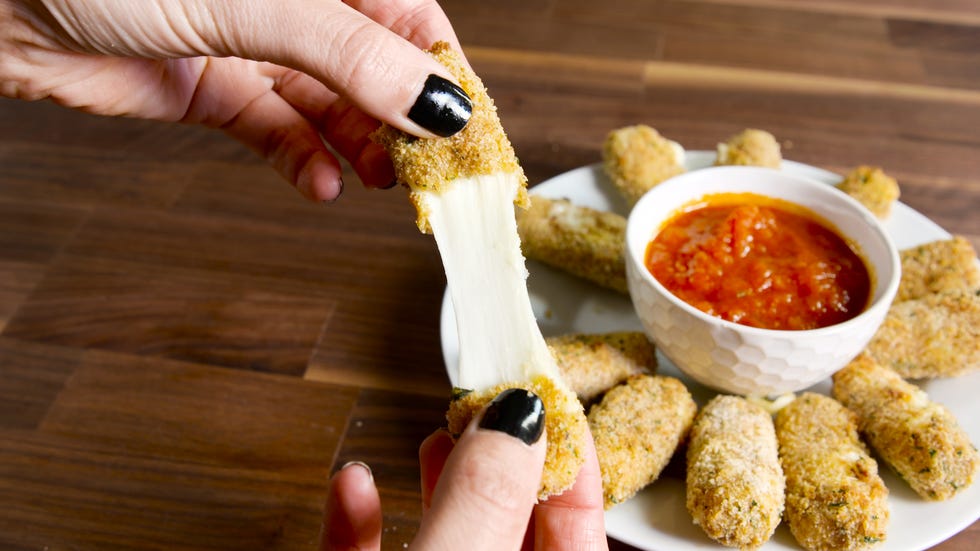 Skinny Mozzarella Sticks Beauty