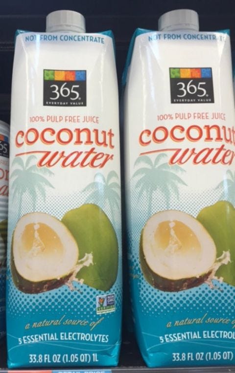 365 100 Pulp Free Juice Cocnut Water