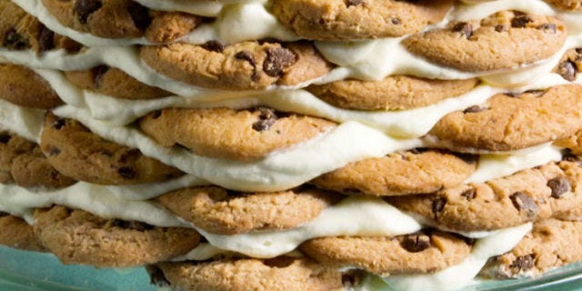 Milk N' Cookies Icebox Cake