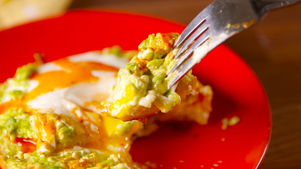 avocado bagel bite