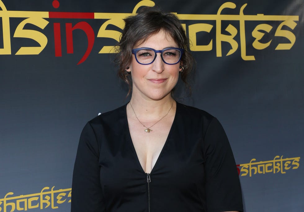 LOS ANGELES, CA - JUNE 19:  Actress Mayim Bialik attends the screening and benefit party for "Gods In Shackles" at Harmony Gold Theater on June 19, 2016 in Los Angeles, California.  (Photo by Paul Archuleta/FilmMagic)