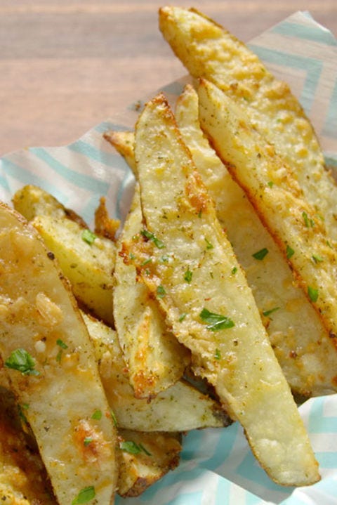 parmesan potato wedges