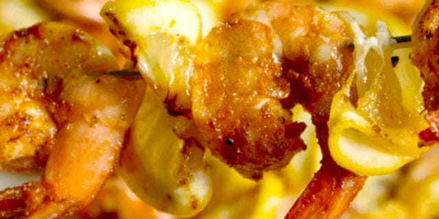 Cajun Shrimp Kebabs