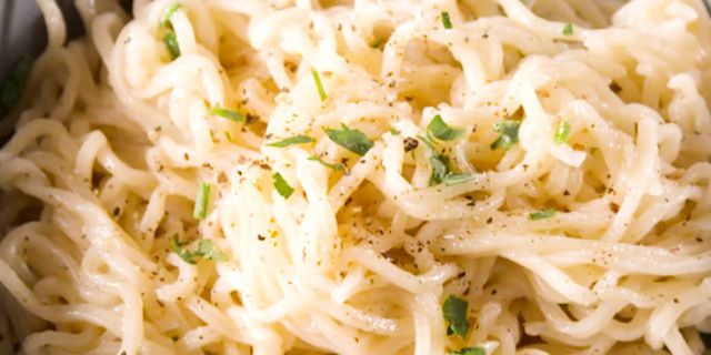 Parmesan Garlic Ramen Recipe - Delish.com