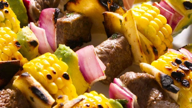 Video player poster image preview for Steak Taco On A Stick