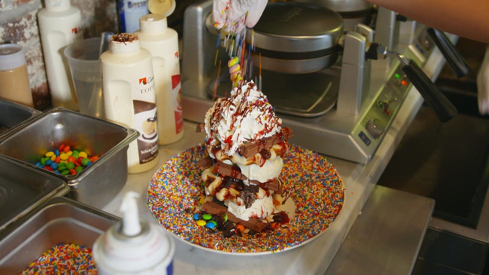 Cookies N' Candy Waffle