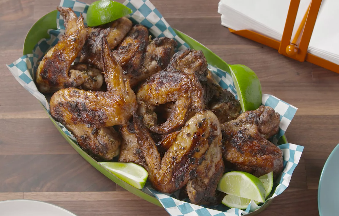 How To Make Spicy Grilled Jerk Chicken Wings Watch The Video For