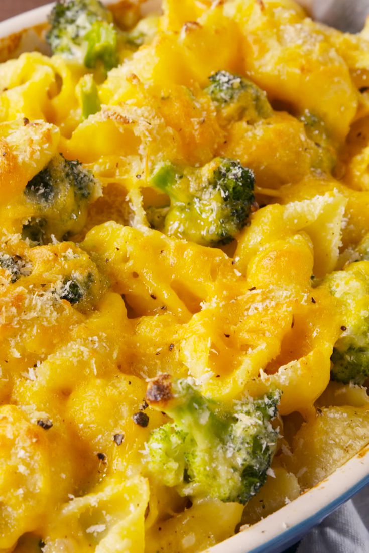 Broccoli-Cheddar Mac & Cheese