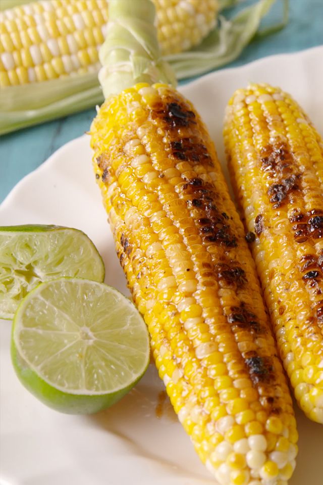 sweet  spicy grilled corn