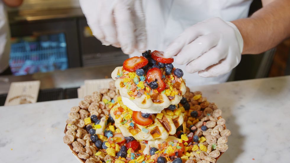 Clinton Hall's Ultimate Breakfast Waffle