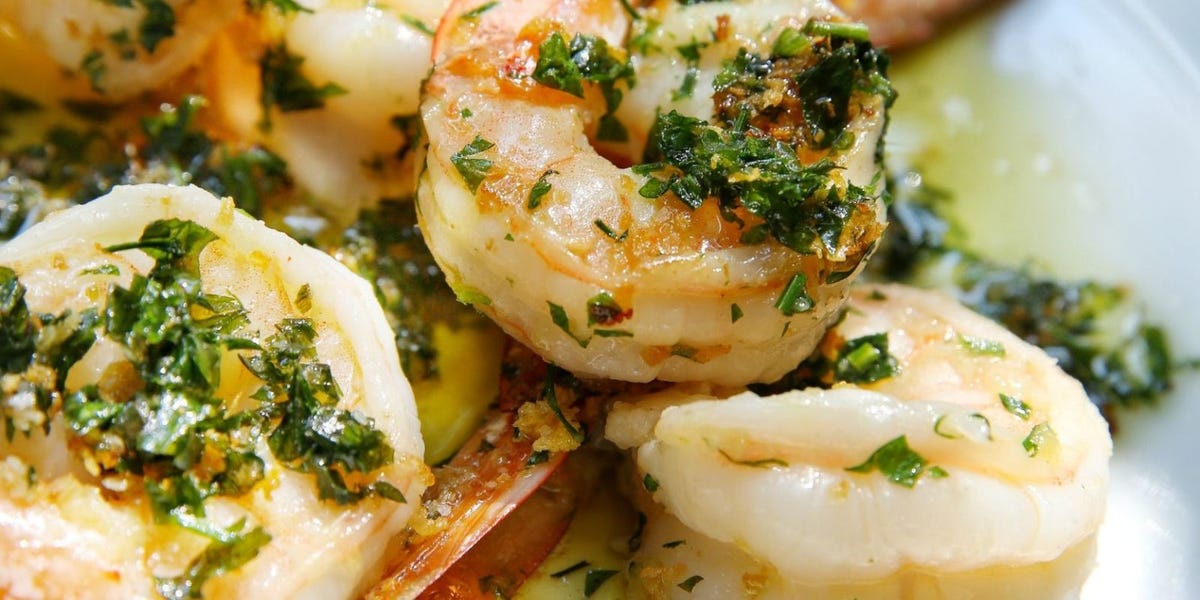 best garlic parsley shrimp recipe delish com